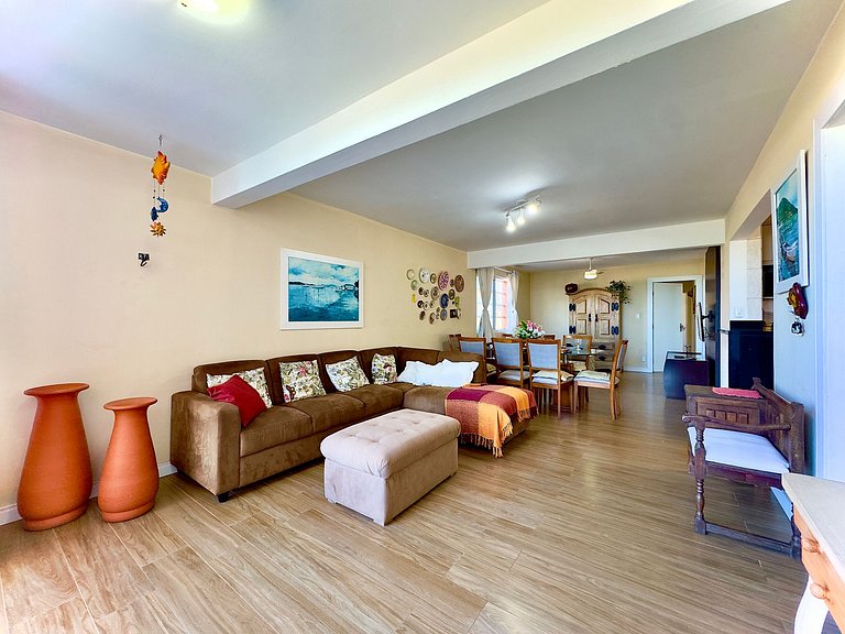 Beira-mar Piçarras | Vista Panorâmica | 3 Quartos