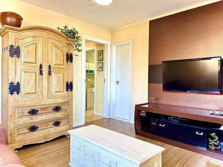 Beira-mar Piçarras | Vista Panorâmica | 3 Quartos