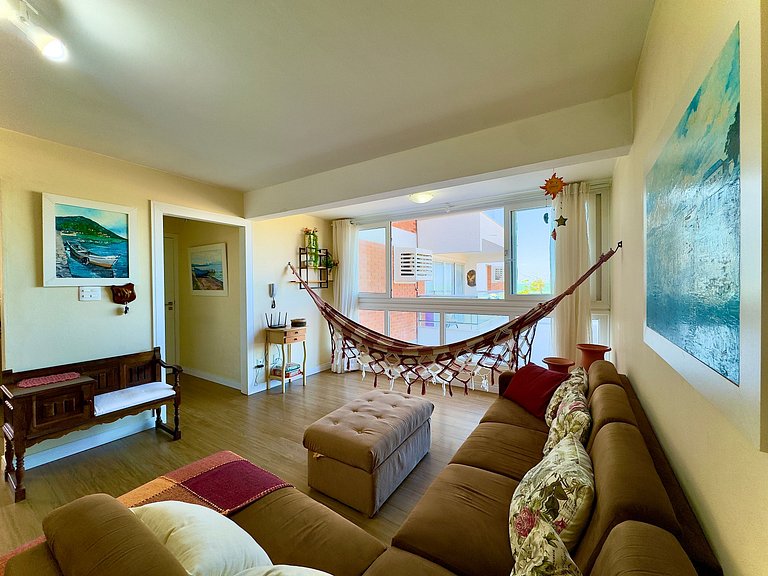 Beira-mar Piçarras | Vista Panorâmica | 3 Quartos