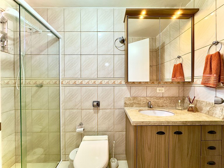 Beira-mar Piçarras | Vista Panorâmica | 3 Quartos