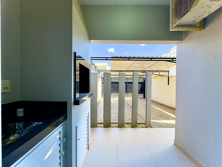 Churrasqueira | 250m da Praia | 7 Pessoas