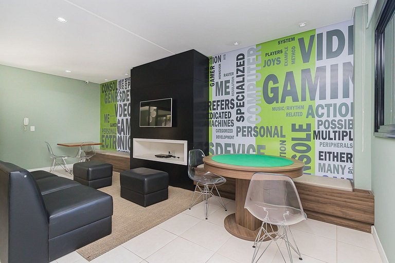 Rossi 145 | Estúdio com Piscina e Academia | C317