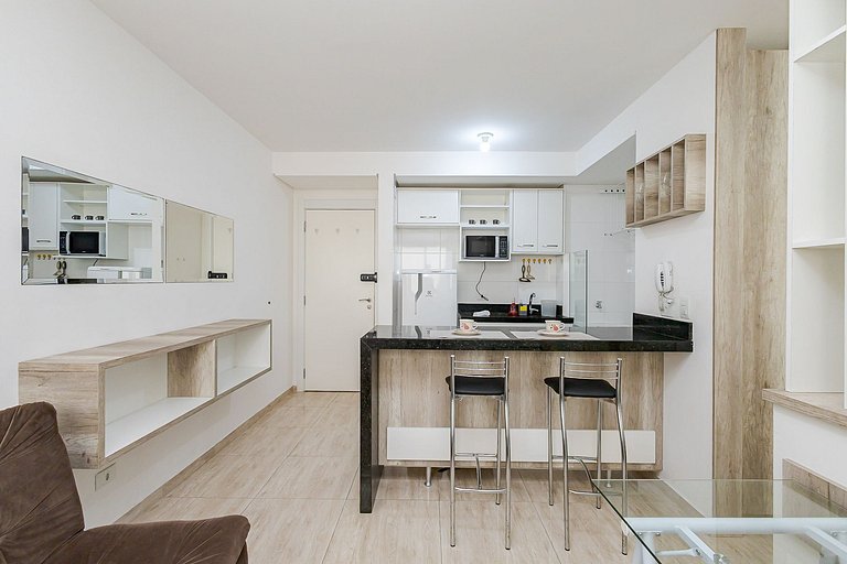 Rossi 145 | Estúdio com Piscina e Academia | C317