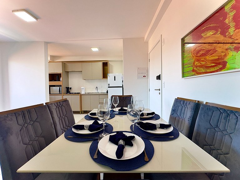 Atlântico Beach Club | Próximo à Praia | 2 Quartos