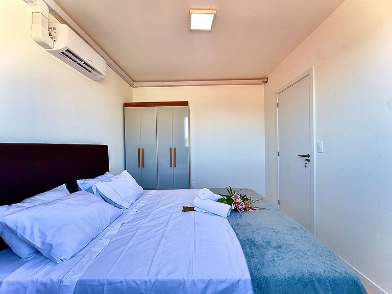 Atlântico Beach Club | Próximo à Praia | 2 Quartos