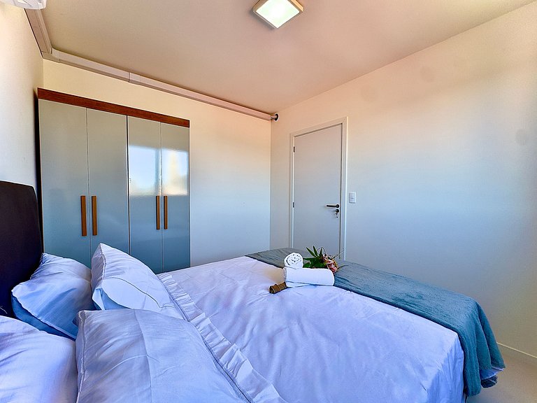 Atlântico Beach Club | Próximo à Praia | 2 Quartos