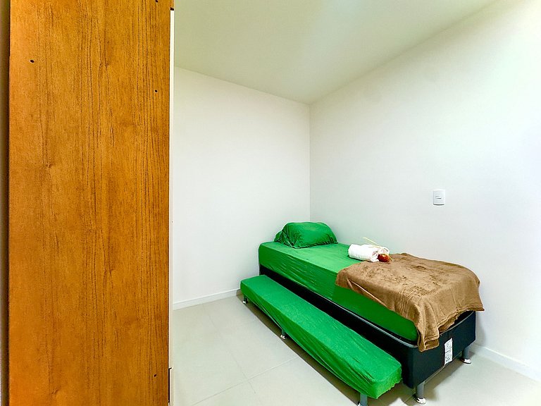 Atlântico Beach Club | Próximo à Praia | 2 Quartos