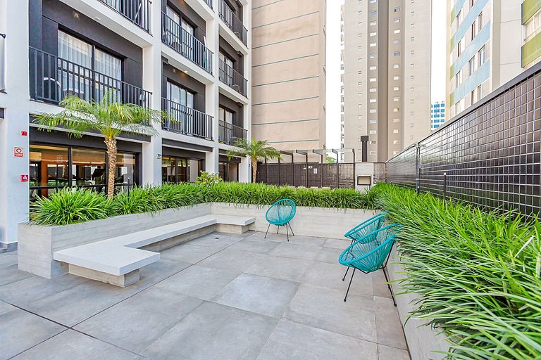 Vibe Batel | 2 Quartos | Estúdio Deluxe | G020