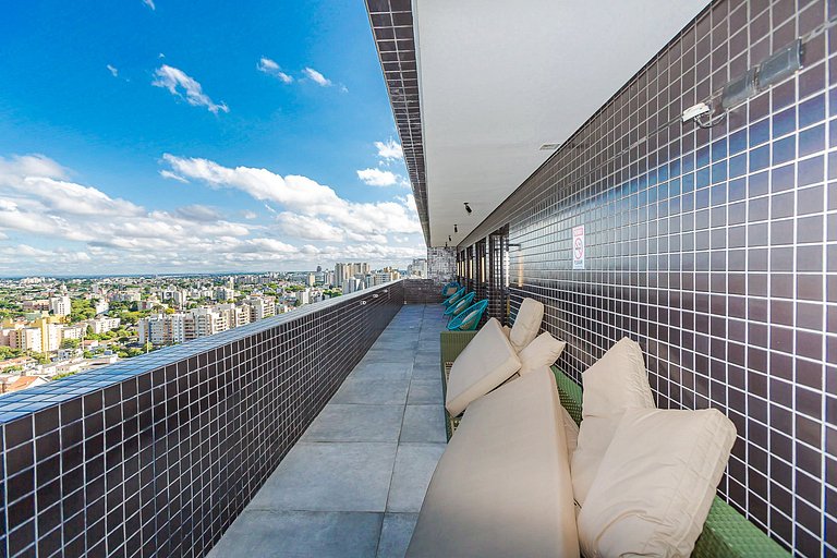 Vibe Batel | 2 Quartos | Estúdio Deluxe | G020