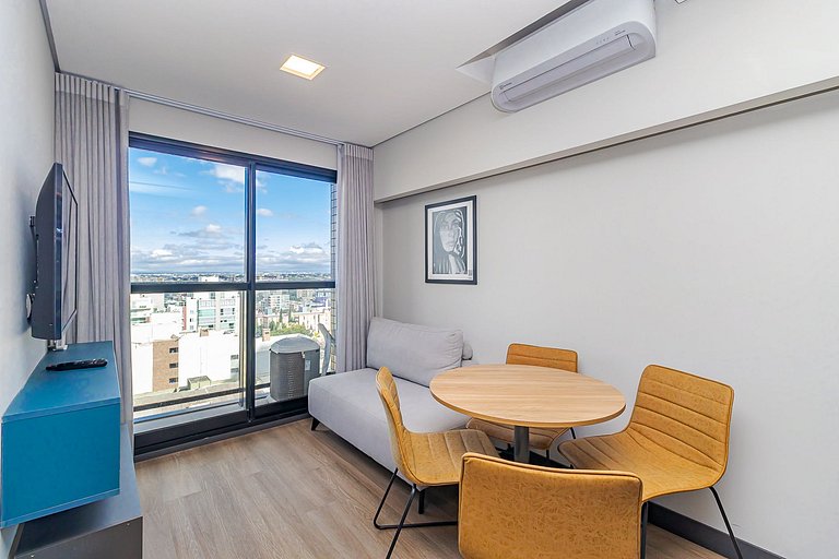 Vibe Batel | 2 Quartos | Estúdio Deluxe | G020