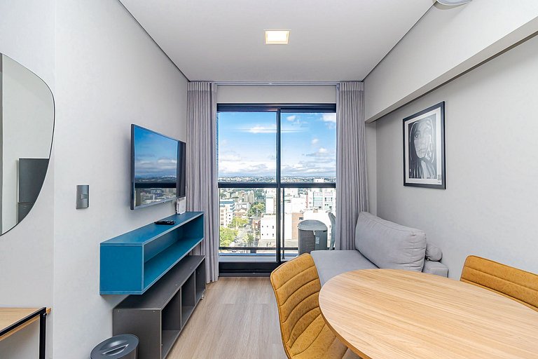 Vibe Batel | 2 Quartos | Estúdio Deluxe | G020