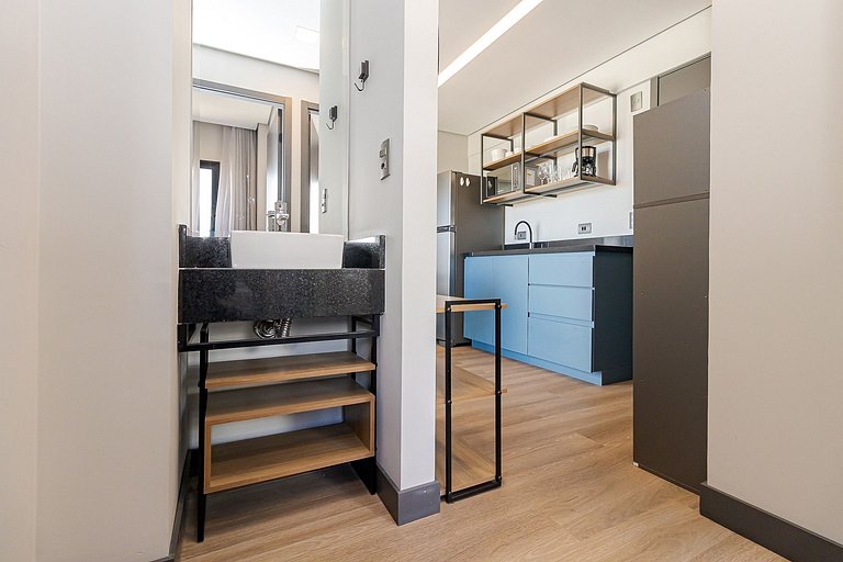 Vibe Batel | 2 Quartos | Estúdio Deluxe | G020