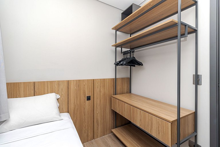 Vibe Batel | 2 Quartos | Estúdio Deluxe | G020