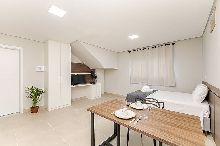 Loft Trendy Próx. Shopping e Restaurantes | G022