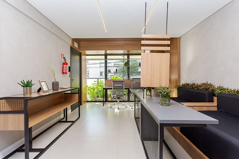 Santi Residence com sacada - Mercês - G031