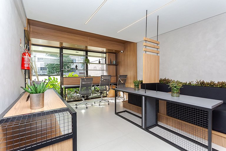 Santi Residence com sacada - Mercês - G031